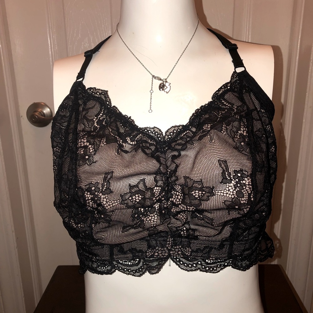 Torrid Black Lace Bralette